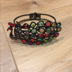 Peacock bracelet